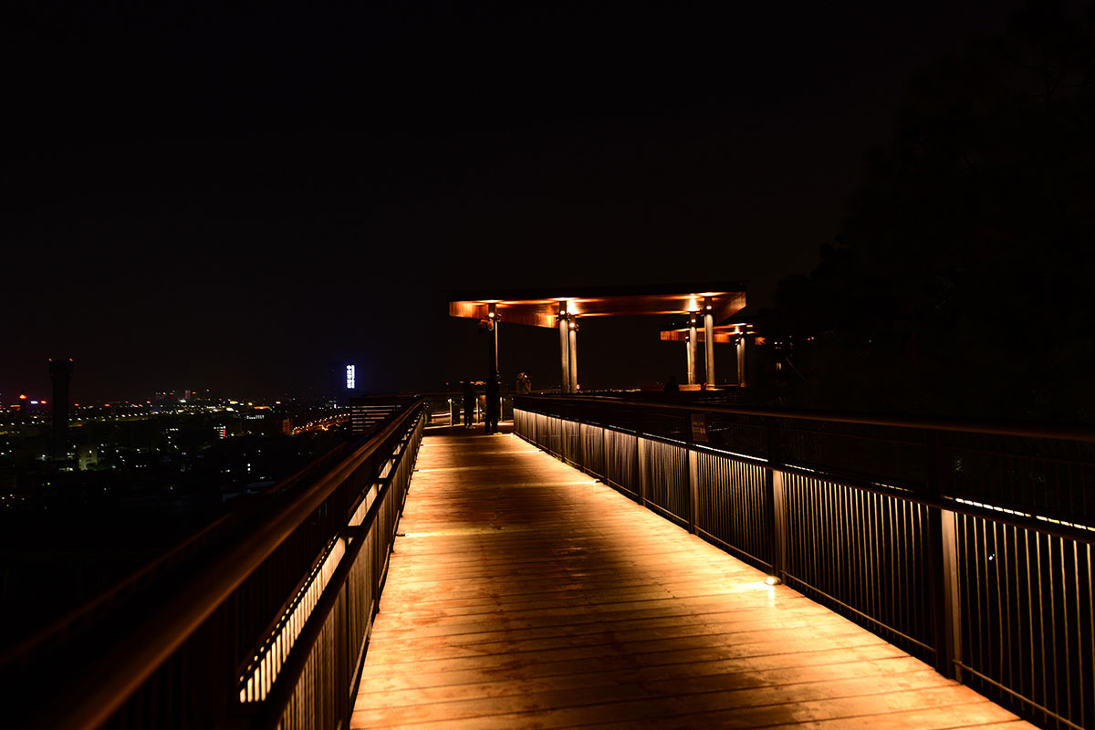 山体灯光，山体夜景工程