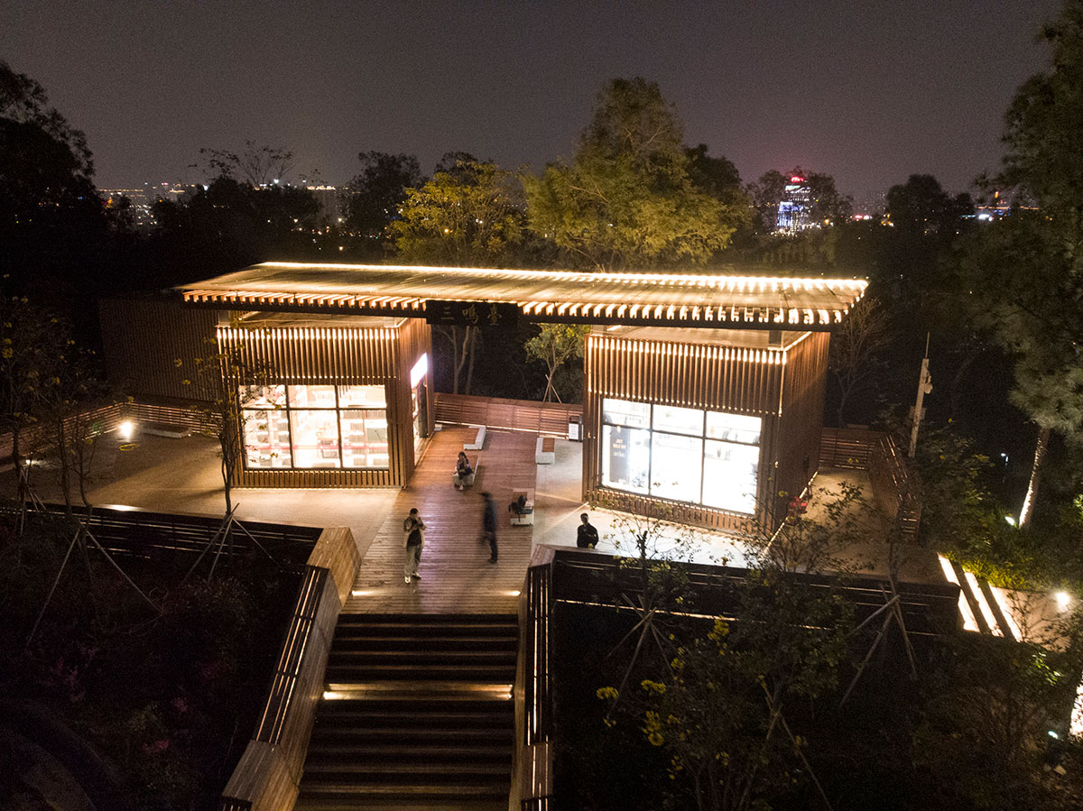 山体灯光，山体夜景工程